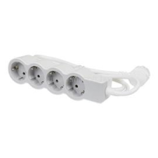 LEGRAND elosztó - 4 aljzat, 5m, fehér-szürke (LEGRAND_694569) kábel és adapter