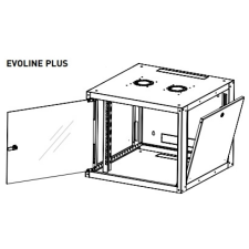 LEGRAND Fali rack szekrény EVO12U6045P egyéb hálózati eszköz