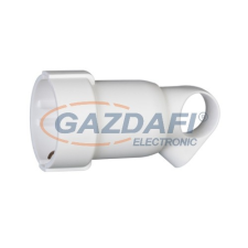 LEGRAND Földelt csatlakozóaljzat kiemelővel, hátsó bekötésű, fehér villanyszerelés