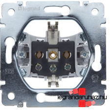 LEGRAND Galea Life 2P+F földelt csatlakzóaljzat mechanizmus, csavaros 775921 villanyszerelés