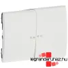 LEGRAND Galea Life kettős billentyű 2 fényjelzős, fehér 771079