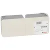 LEGRAND Legrand 054003 Felnyíló süllyesztett doboz betonpadlóba fém, 8 (2x4)modul
