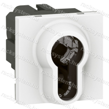 LEGRAND Legrand 077074 Program Mosaic kulcsos nyomó 3 állású, 2m, 6A, fehér villanyszerelés