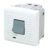 LEGRAND Legrand 077521 Program Mosaic kismegszakító 1P+N, 10A, 2m, fehér