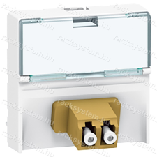 LEGRAND Legrand 078618 Program Mosaic 2xLC aljzat, push-pull, 2m, fehér villanyszerelés