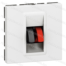 LEGRAND Legrand 078751 Program Mosaic hifi aljzat 2m, 2 kivezetés, fehér villanyszerelés