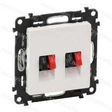 LEGRAND Legrand 753178 Valena Life hangszóró-csatlakozóaljzat (4 kivezetéssel) fehér villanyszerelés