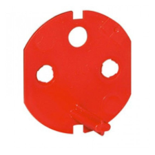 LEGRAND Mosaic kódlap reteszelt dugaljhoz piros (50299) villanyszerelés