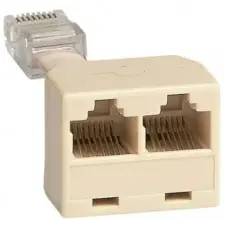 LEGRAND Mosaic RJ45 csatlakozó duplázó villanyszerelés