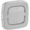 LEGRAND MyHome (Valena Allure) redőnyvezérlő széles burkolat, aluminium