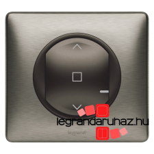 Legrand Netatmo Legrand Céliane Netatmo vezeték nélküli redőnykapcsoló grafitszürke 064897 villanyszerelés