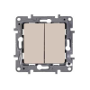 LEGRAND Niloé 106+6 kapcsoló 10A bézs