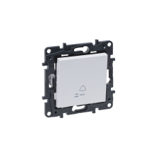 LEGRAND Niloé Step 101N egypólusú nyomó jelzőfénnyel, csengőjellel fehér 863110 villanyszerelés