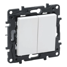  Legrand Niloé Step 863105 csillárkapcsoló, 10AX, fehér (Legrand 863105) villanyszerelés