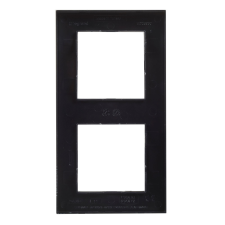 LEGRAND NILOÉ STEP KERET 2-ES FEKETE villanyszerelés