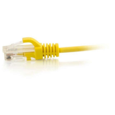 LEGRAND patch kábel, Cat6A, árnyékolt, 3m, sárga kábel és adapter