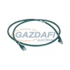 LEGRAND patch kábel, RJ45-RJ45, Cat6, árnyékolatlan (U/UTP), AWG24, LSZH (LSOH), zöld, d: 6mm, 2 méter, LCS2