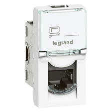 LEGRAND PRMOSAIC TEL.1xRJ45 STP 10GIGA 1M FH villanyszerelés