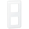 LEGRAND Program Mosaic keret 2x2mod, függőleges, fehér, 277822L