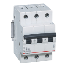 LEGRAND RX3 kismegszakító 3P B16 6000A BIC 419169 villanyszerelés