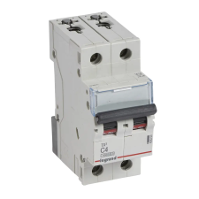 LEGRAND TX3 kismegszakító 2P C4 10000A/10kA BIC villanyszerelés