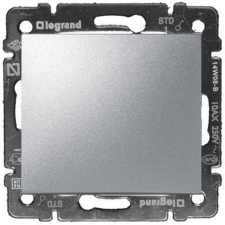 LEGRAND Valena 101 egypólusú kapcsoló alumínium (770101) villanyszerelés