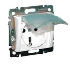 LEGRAND Valena 2P+F dugalj csapófedéllel IP44 fehér villanyszerelés