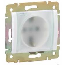 LEGRAND Valena 2P+F IP44 CSF (GYV) biztonsági zsalus, csapófedeles, fehér (774220) villanyszerelés