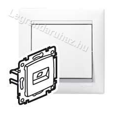 LEGRAND Valena 2XRJ45 LCS2 Cat6 FTP informatikai csatlakozóaljzat, csavaros, fehér 774233 villanyszerelés