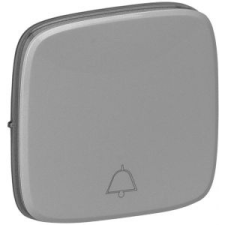LEGRAND Valena Allure Burkolat Csengőjellel, Alumínium 755017-Legrand villanyszerelés