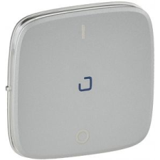 LEGRAND Valena Allure Kétpólusú Kapcsoló Burkolat, Fj, Alumínium 755047-Legrand villanyszerelés