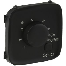 LEGRAND Valena Allure Padlófűtés Termosztát Burkolat, Fekete 755328-Legrand villanyszerelés