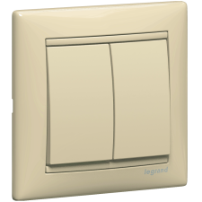 LEGRAND VALENA CSILLÁR KAPCSOLÓ KOMPLETT ELEFÁNTCSONT villanyszerelés