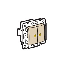 LEGRAND Valena csillárkapcsoló ellenőrzőfény (250V~/10AX) elefántcsont villanyszerelés