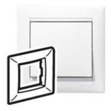 LEGRAND Valena egyes keret fehér villanyszerelés