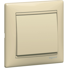 LEGRAND VALENA EGYPÓLUSÚ KAPCSOLÓ KOMPLETT ELEFÁNTCSONT villanyszerelés