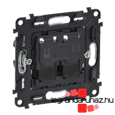 LEGRAND Valena InMatic 2xRJ45 Cat. 6 STP csatlakozóaljzat mechanizmus, Legrand 753047 villanyszerelés
