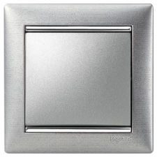 LEGRAND VALENA KERET 1-ES ALUMETÁL villanyszerelés