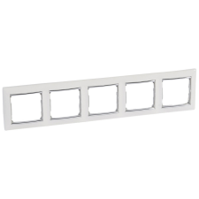 LEGRAND VALENA KERET VSZ 5-ÖS FEHÉR/EZÜST villanyszerelés