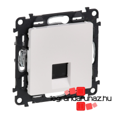 LEGRAND Valena Life 1xRJ45 Cat. 6 STP csatlakozóaljzat fehér 753146 villanyszerelés