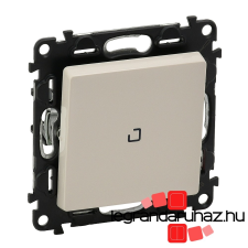 LEGRAND Valena Life egypólusú kapcsoló ellenőrzőfénnyel 10 AX elefántcsont 752204 villanyszerelés