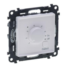 LEGRAND Valena Life elektronikus szobatermosztát fehér (Keret nélkül) villanyszerelés