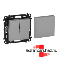 LEGRAND Valena Life multifunkciós kapcsoló alumínium 752321 villanyszerelés