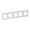 LEGRAND Valena Life ötös keret fehér–króm 754035