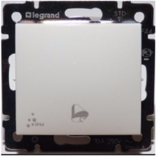 LEGRAND Valena N101 IP44 csengőjeles nyomó fehér (770099) villanyszerelés