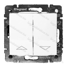 LEGRAND Valena redőnynyomó fehér 774414 villanyszerelés