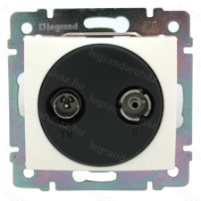 LEGRAND Valena TV-RD antenna-csatlakozóaljzat végzáró, 1,5dB fehér 774432 villanyszerelés