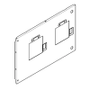 LEGRAND XL3 előlap 400mm 24mod DPX3630+motoros forrásátkapcsoló csuklópántos