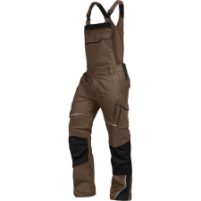 Leib Flex Rugalmas Barna/Fekete Kantáros nadrág - 62 munkaruha