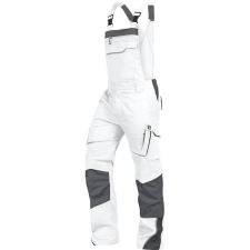 Leib Flex Rugalmas Fehér/Szürke Kantáros nadrág - 44 munkaruha